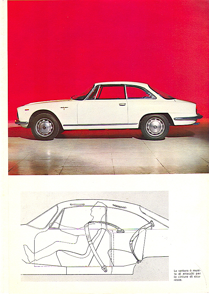 1962 Alfa Romeo Sprint Brochure Page 7